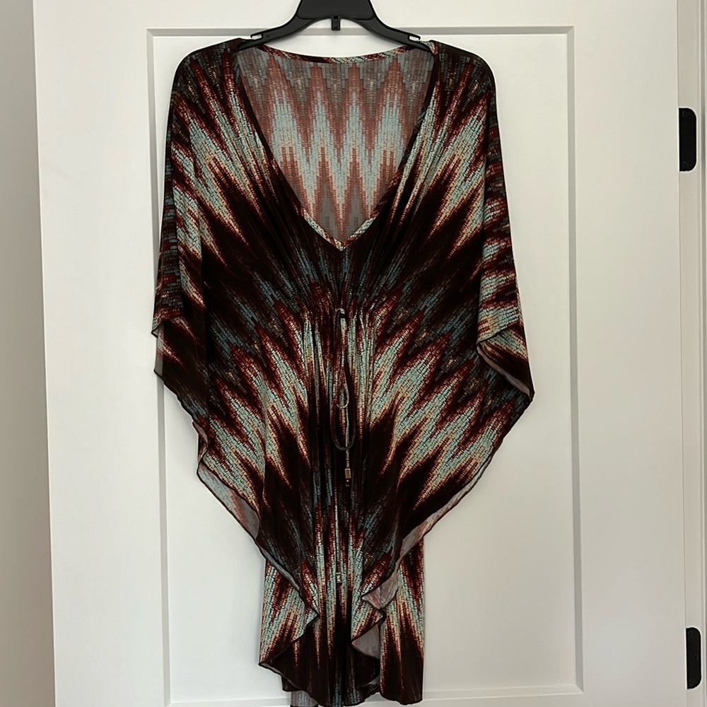 Veronica M butterfly tunic dress
